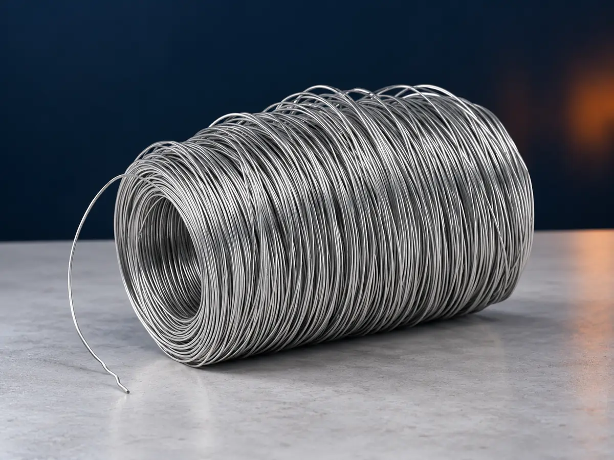 Illustrative steel wire coils and supplied forms