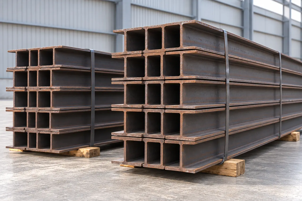 Beam bundles supported on timber with clear physical separation